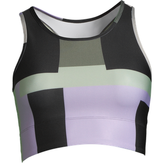 Casall Women's Printed Sport Top Block Print, 34