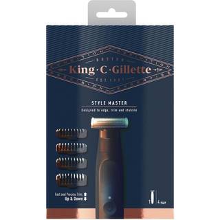 Gillette King C. Style Master Skæg Trimmer Inkl. 4 Kamme
