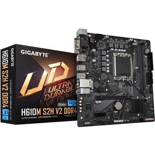 GIGABYTE H610M S2H V2 DDR4 Bundkort - Intel H610 - Intel LGA1700 socket - DDR4 RAM - Micro-ATX