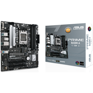ASUS PRIME B650M-A-CSM Bundkort - AMD B650 - AMD AM5 socket - DDR5 RAM - Micro-ATX