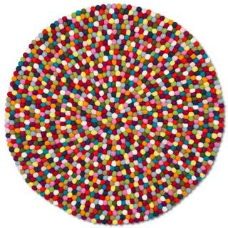 HAY - Pinocchio - Multi Colour - Ø90 cm - Mønstrede tæpper - Flerfarvet