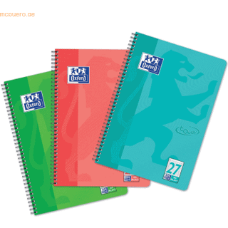 Oxford A4+ kollegieblok 80 ark, 4 huller