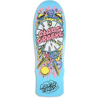 Santa Cruz Skateboard Reissue Deck Grabke Exploding Clock 10