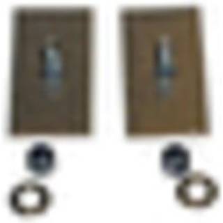 Design4Bath TB0139 Monteringsbakke 40 x 20 mm, M4 x 15 mm, pakke med 2