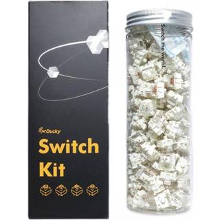 Ducky Switch Kit - Gateron G Pro White - 110pcs -> Forventet levering: 1-2 hverdage