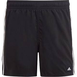 3-Stripes badeshorts - Black / White - 128