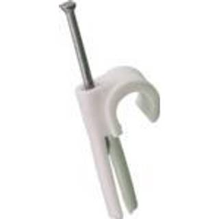 Plugclip 11-15Mm Hvid Med Søm Solar