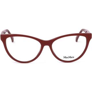 Max Mara MM5011 066 55 Briller Kvinder Rød - Shiny Dark Red - 55mm