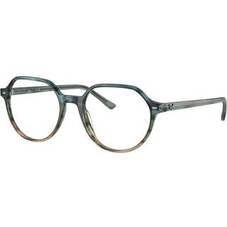 Ray-Ban RX5395 Thalia 8252 49 Briller Mænd Blue - Transparent Green Blue Brown Stripes - 49mm