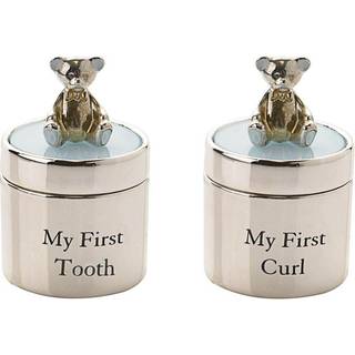 Bambino Silver Plated First Tooth And Curl Set - P7535