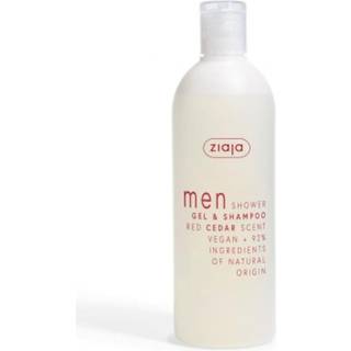 Ziaja Men Shampoo og brusegel 2-i-1 Red Cedar 400 ml - 400 ml