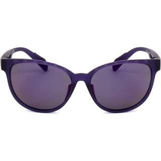 Adidas Sport Kvinde SP0021 82Y Solbriller Plast Violet Violet Geometrisk Normal