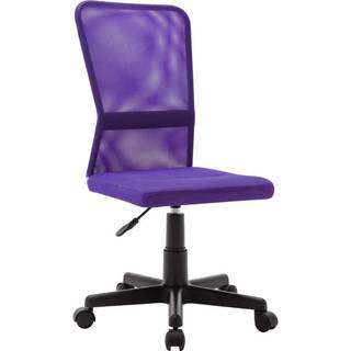 kontorstol 44x52x100 cm meshstof lilla