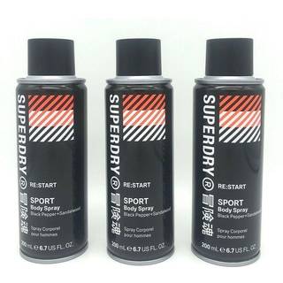 Superdry RE:start Kropsspray til mænd 200 ml - 200 ml