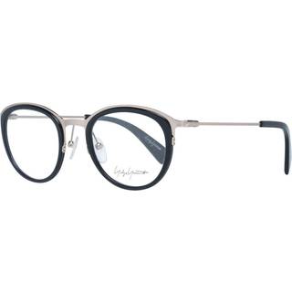 Yohji Yamamoto YY1023 001 48 Briller Mænd Black - Silver - 48mm
