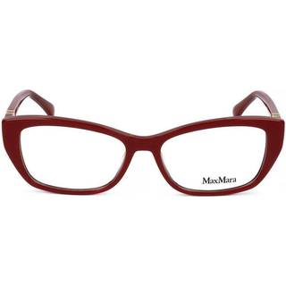 Max Mara MM5035 066 52 Briller Kvinder Rød - Shiny Dark Red - 52mm
