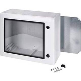 Fibox Vægskab arca med rude hxbxd 600x800x300