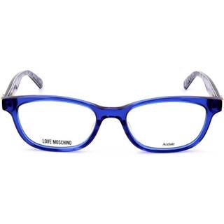 Moschino Love MOL512 PJP 50 Briller Kvinder Blue - Blue - 50mm