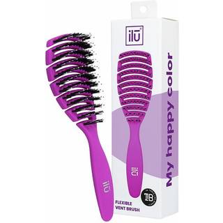 ilū Hairbrush Easy Detangling Purple