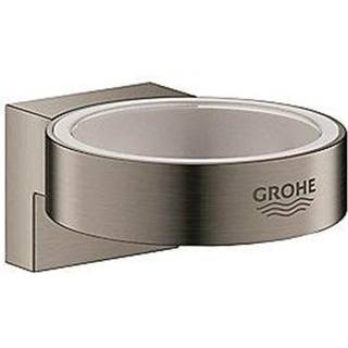 Grohe Selection vægholder ø56mm t/glas/disp børstet hard graphite
