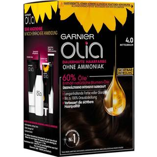 Garnier Olia Langvarig hårfarve 4.0 mellemblond