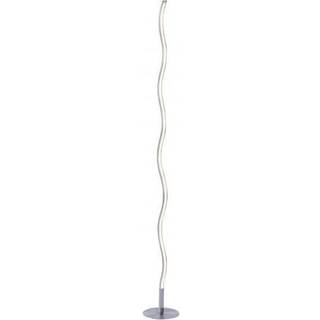 LED-gulvlampe Wave 3.000K 120 cm stål