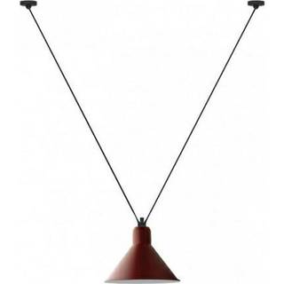 Lampe Gras - 323 XL Pendel Konisk Rød
