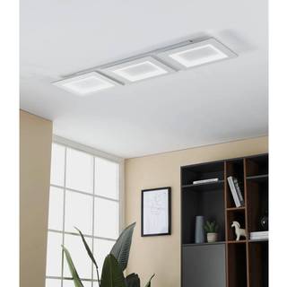 EGLO connect LED-loftlampe Padrogiano-Z 3 lyskilder, 120 x 30 cm
