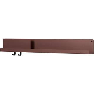 Muuto Folded hylde stor Deep Red