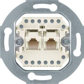 Berker Tele dataudtag 8/8 cat. 3 hvid