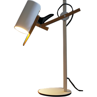 MARSET - Scantling Bordlampe Hvid