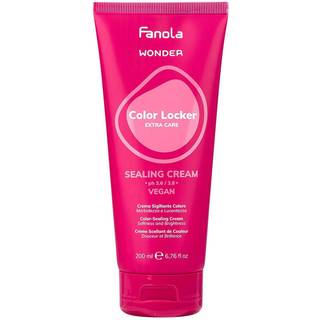 Fanola Wonder Color Locker Extra Care Sealing Cream Udglattende hårcreme Til farvet hår 200 ml - 200 ml