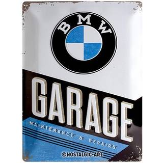 BMW Metalskilt BMW "Garage" MÅL: 30X40 CM