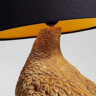 Kare Animal Duck bordlampe med stofskærm