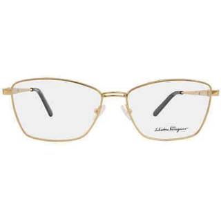 Salvatore Ferragamo SF 2198 717 55 Briller Kvinder Guld - Shiny Gold - 55mm