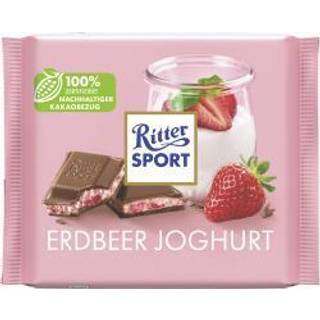 Ritter Sport Jordbær & Yoghurt 100 g.