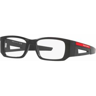 Prada Linea Rossa PS03PV 1BO1O1 55 Briller Mænd Black - Matte Black - 55mm