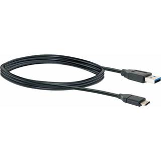 Schwaiger Professional - USB-C cable - USB Type A to 24 pin USB-C - 1 m
