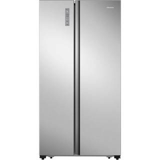 Hisense RS677N4ACC side-by-side køle-fryseskab Fritstående 519 L C Rustfrit stål