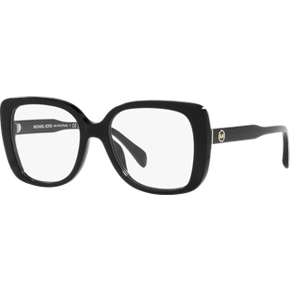 Michael Kors Kvinde MK4104U PERTH 3005 Optiske stel Acetat Sort Transparent Firkantet Normal