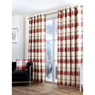 Fusion Balmoral Ternet 100% Cotton Gardiner til gardinstang168 x 229cm