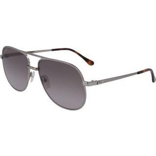 Lacoste Mand L222S 035 Solbriller Metal Grå Grå Pilot Skygge