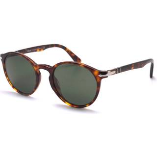 Persol Mand PO3171S 204/S3 Solbriller Acetat Gul Blå Pantos Polariseret Skygge