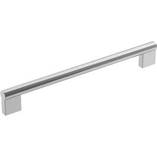 Amerock | Kabinettræk | Poleret krom | 8-13/16 tommer (224 mm) Center-til-center | Versa | 1 pakke | Skuffet træk | Skabshåndtag | Skabshardware