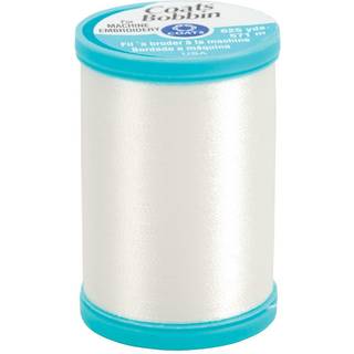 Coats & Clark S978-0100 Polyester Bobbin Thread 625-Yard White