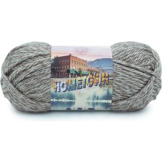 Lion Brand Hometown 135-239J Bellefontaine Concrete Indhold: Uni color, mix, neon & twist: 100% akryl Tweed: 94% akryl, 6% viskose Vægt/længde: Uni color, mix, neon & twist: 142 g = ca. 74 meter Tweed: 113 g = ca. 59 meter Anbefalede pinde: 9.00 mm Strikkefasthed: 10 x 10 cm = 9 m x 12 p Vask: Maskinvask 40°C.