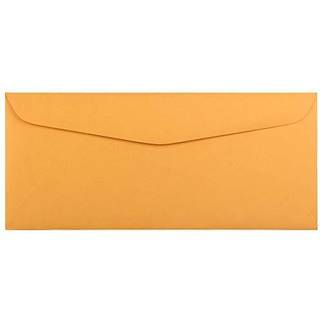 Jampapir nr. 12 Manila konvolutter - 4 3/4 x 11 - Brown Kraft Manila - Bulk 500/Box
