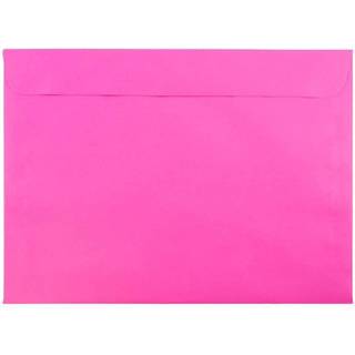 Jampapir 9 x 12 Pjece Farvede konvolutter - Ultra Fuchsia Hot Pink - 50/Pack