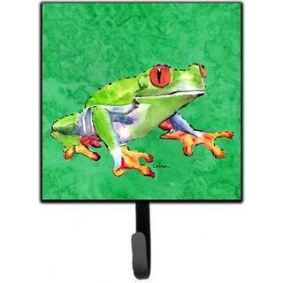 """" Caroline's Treasures 8688SH4 Frog Leash Holder eller Key Hook Small Multicolor """"