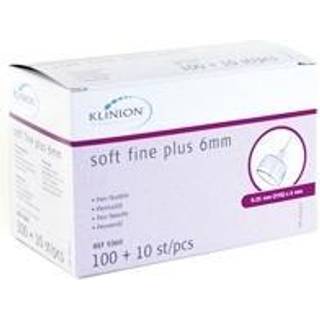 Klinion Soft Fine Plus Penkanyle 6 x 0,25mm (110 stk)